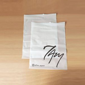 sablon plastik zipper pouch